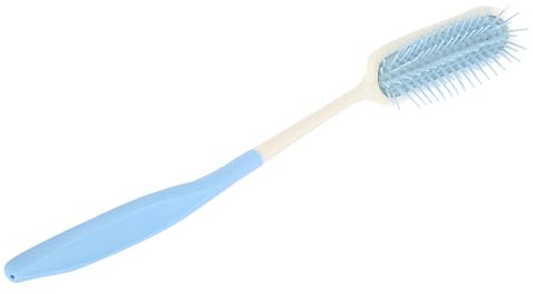 Generic Spazzola per Capelli Pettine a Manico Lungo di Alta qualità Design Facile Impugnare per Chi Soffre di Artrite Materiale Plastico (spazzola a manico lungo)