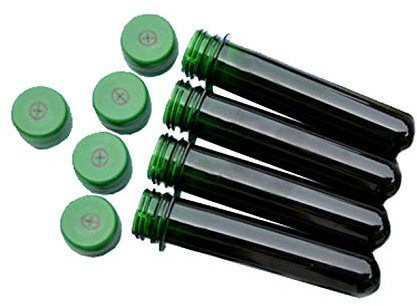 geo-versand 50 x Petling 13 cm grün mit FTF Deckel grün
