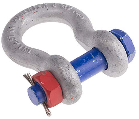 RS PRO Schäkel mit Splint Ø=22.4mm für 6.5t Last