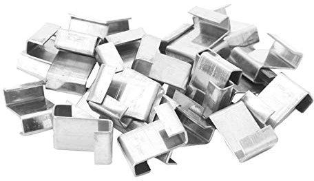 Gewächshaus-Verglasungsklammer, 100 Stück, Edelstahl, Gewächshaus-Verglasung, Überlappung Z Clips (Z)