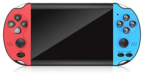 Console de jeu portable Stecto, 8 Go, écran HD 3000 jeux rétro classiques FC Arcade portable, cadeau pour enfants et adultes