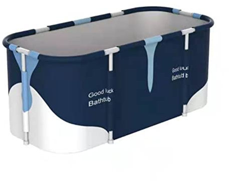 Eeneme Tragbare Faltbadewanne, große Badewanne Badewanne Erwachsene, Familienbad SPA Badewanne Dusche Heißes Bad Eisbad Kinder Erwachsene (24 * 55 * 20 Zoll)