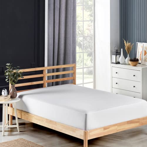 Limenda Matratzenschoner 90 x 200 (Rundum-Gummizug)- Inkontinenzunterlage waschbar, Matratzenbezug 90 x 200, Matratzenschoner 90x200 cm, Matratzenschoner wasserdicht