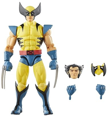 Hasbro Marvel Legends Series Wolverine, X-Men '97 Marvel Legends Action-Figur (15 cm), Yellow