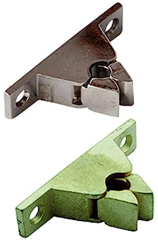 1BLISTER FERMAPORTA A PINZA bronzato - pz. 1
