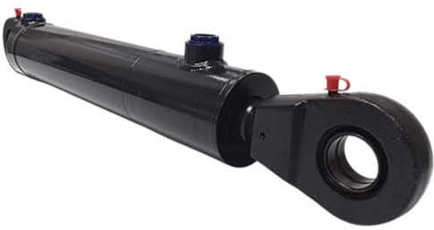 Hydraulikzylinder doppelwirkend mit Gelenkauge 80/45 400mm Hub | Hydraulischer Zylinder 80/45/400