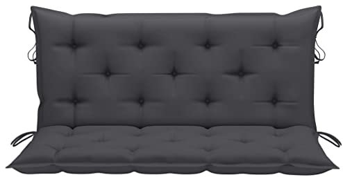Generisch Kissen für Hollywoodschaukel 120x50x7 cm Sitzkissen Bank Bankauflage Outdoor Bierbankauflagen Sitzkissen Sitzbank Sitzkissen für Bänke Rückenkissen Cremeweiß