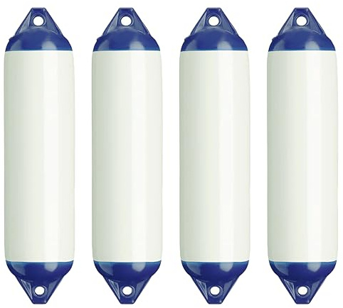 Klovoo Kit defensas Barco Tipo Majoni, Multipack 2/4/6 unidades, Dimensiones F0 12x45, F1 15x58, F2 21x62, F3 24x70 cm