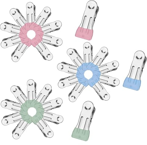 Lot de 30 Pinces à Linge sans Empreinte,Pinces à Linge,epingle a Linge,Pince à Linge,Panier Pince à Linge,Pince a Linge INOX,buanderie