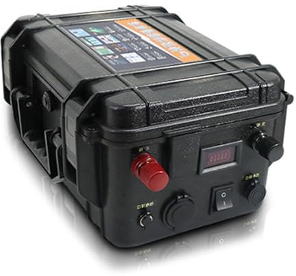 TGHY Batterie de propulseur extérieur 12V 100AH ​​120AH 150AH 200AH Batterie au Lithium LiFePO4 24V 100AH ​​120AH Batterie au Lithium pour voiturette de Golf RV Bateau de pêche,12v 100ah