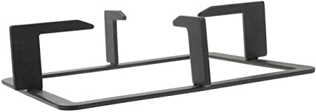 GRIRIW Parrilla Cocina Gas Rectangular de Hierro Fundido, Soporte Antideslizante y Resistente al Aceite para Estufa, Uso Estable en Cocina