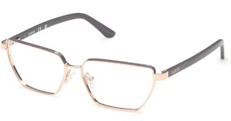 GUESS Brillen GU50123 028 shiny rose gold 55/14/140 Damen