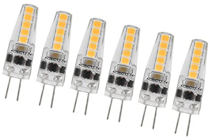 Tomvorks Bulbi a LED G4, Eccellenti Prestazioni di Oscuramento, Risparmio Energetico e Ambientale.