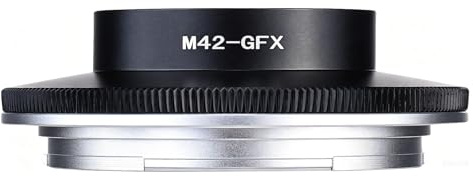 Andoer Objektivmontageadapter M42 Schraube SLR Objektiv zu G Montieren GFX Spiegelloser Kamera Handbuch Fokus
