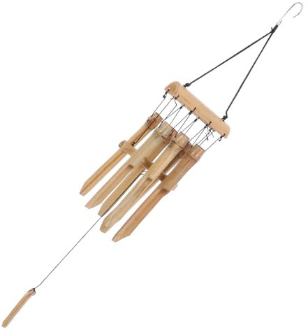 MINAOLULUS -Windspiel Für Draußen -windspiele Mit Tiefem Handgefertigte Windspiele Für Garten Terrasse Oder Veranda Natürliche Dekoration Für Zuhause Und Außenbereich