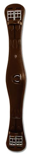 WALDHAUSEN Lederkurzgurt - mit Elastik, 70 cm, braun