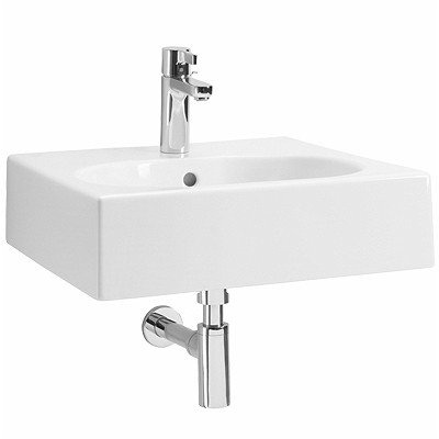 Lavabo bagno Pozzi Ginori Closer con bacino ovale 50 cm