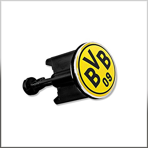 Borussia Dortmund BVB 09 Waschbeckenstöpsel Emblem Stöpsel Schwarzgelb Sink Bung