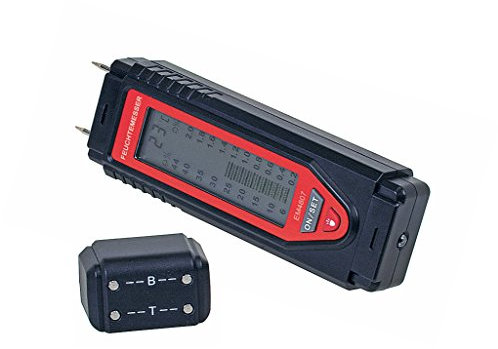 ROTHENBERGER Industrial RO Laser digitaler Feuchtigkeitsmesser mit LED-Display | 2 Messmodi | automatischer Abschaltung | Schutzkappe & Batterien enthalten für Holz, Beton, Mauerwerk