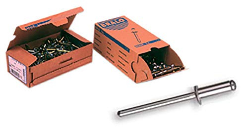 Bralo - Remache aluminio/acero estandar diámetro 4x30mm