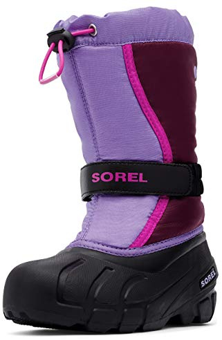 Sorel Flurry Boot, Stivali Invernali, Unisex - Bambini e ragazzi, Purple Dahlia/Paisley Purple 2023, 37 EU