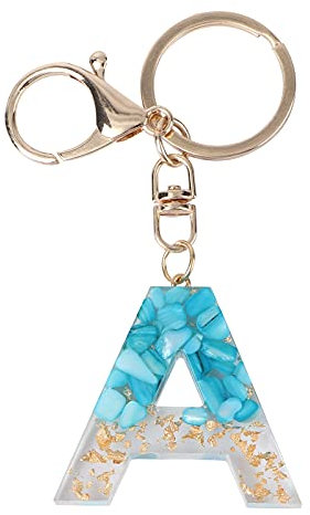 TOYANDONA Süßer Buchstaben Schlüsselanhänger Aus Kristall Modischer Anhänger Für Taschen Und Schlüssel Kreatives Alphabet Design Für Jungen Und Mädchen