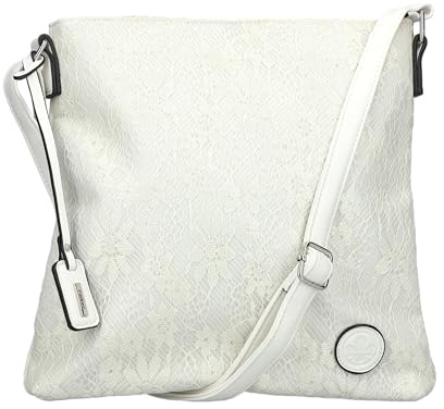 Rieker Damen Umhängetasche H1033-80 weiss