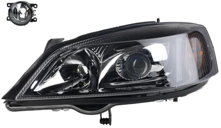 Johns, Scheinwerfer Xenon passend für Opel Astra G 02/98-01/05 D2S H7 Li. + Nebelschei.