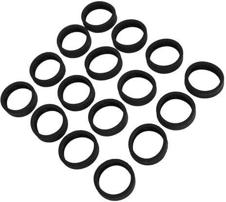Resväska hjulskydd, bärbar silikon 16 st minskar friktionen brusreducering bagage resväska rullskydd för bagage, Svart