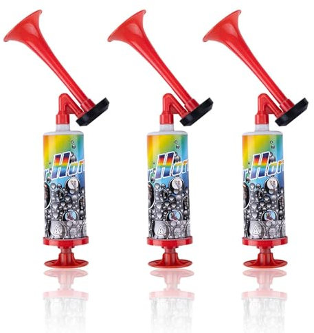 3 Pcs Air Horn, Airhorn Loud, Air Horns Handheld For Sports Events, Festivals, Camping & More, Multi-Functional Air Horn For Car, Marine & Boat Enthusiasts