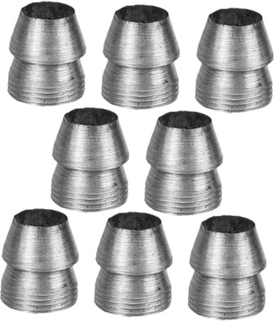 HEMOTON 8piezas Cuñas De Hierro para Herramientas De Jardinería Accesorios De Fijación Cónica Cuñas para y Mangos De Divisorias Resistentes para Exterior