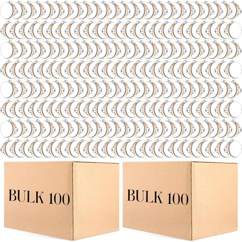 Lukmaa 150 Pcs 4 Inch Wedding Tambourine Bulk Drum for Adults Hand Held Percussion Gift Wood Metal Jingles Musical Educational Drum Instrument for Church Wedding Party Favor