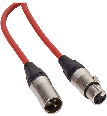 Cordial CPM 3 FM-RT Mikrofonkabel 3 m rot