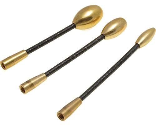 Dietzel 20475 Federführungskopf-Satz Messing zu Kati-Blitz Compact,Durchmesser 7 mm (3-er Pack)