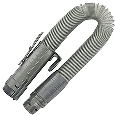 SPARES2GO Grey Hose for Dyson DC33 DC33i Vacuum Cleaners (Iron/Silver)