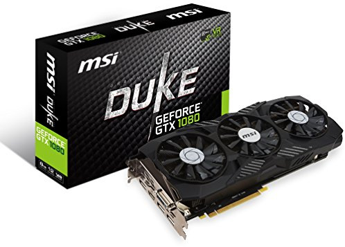 MSI Gaming GeForce GTX 1080 DUKE 8G OC, tarjeta gráfica de 8 GB