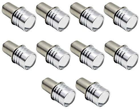 Ruiandsion P13.5S Flashlight Bulb, 3V Super Bright 300LM Replacement Bulb for Flashlights, Torches, Lanterns - Energy Efficient, Long Lasting (10-Pack)