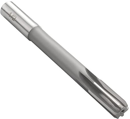 Utoolmart 1,27 cm Durchmesser gerader Schaft Bohrmaschine Reibahle Fräser Werkzeug Numerische Kontrolle Fräser Bar indexierbar gerader Schaft gerade Spannzange Schaftfräser 1 Stück