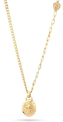 Police Herren-Kette Metall One Size Gold 32020914