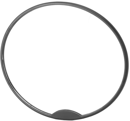 Miroir de Voiture pour bébé Face à L'Arrière, Vue Large, Ovale Face à L'Arrière, Miroir de Voiture en Acrylique pour Siège Arrière en Toute sécurité avec Clip de Boucle pour les