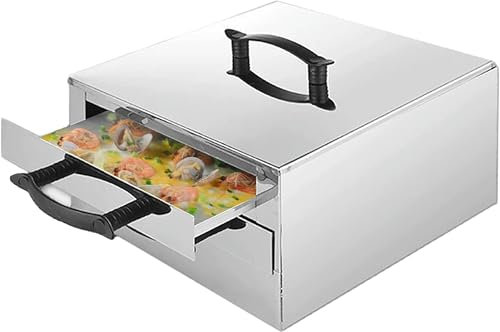 FLTRGO Roll Steamer Rice Roll Machine, vaporizador de Fideos de arroz de 2 Capas, vaporizador Chino Changfen de Acero Inoxidable~/
