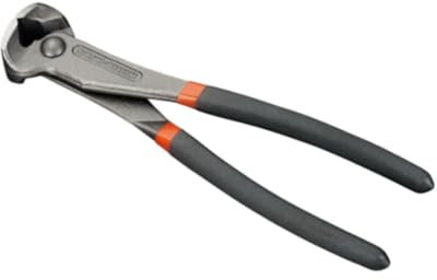 perfk Endschneider-Zange, Nagelzieher-Zange, Heim-Reparatur-Endschneider-Zange, Nagelentferner zum Basteln, Nagelziehen, 20 Cm