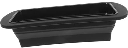 Amosfun Faltbare Backform Aus Silikon Rechteckige Kastenform Mit Antihaftbeschichteter Oberfläche Spülmaschinenfest Und Wiederverwendbar Für Backen Von Brot Und Kuchen Im Ofen