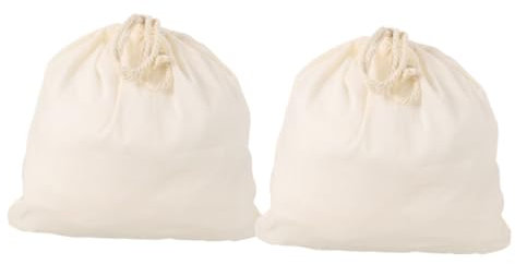 EXCEART 2pièces Sac Filtre Alimentaire Réutilisable Pour Centrifugeuse Sacs Filtres Pour Jus Filtration De Lait De Soja Passoire à Yaourt Pour Café Et Divers Liquides