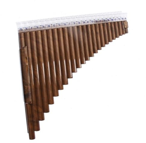 Panflöten Bass Doppelpanflöte professionelles Holzblasinstrument