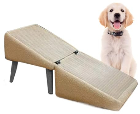 Rampa para Perros para Cama, Escaleras Plegables Paras Mascota, Ajustable Rampas Antideslizante Multifuncional, Rampa Paras Perros Pequeños O Grandes