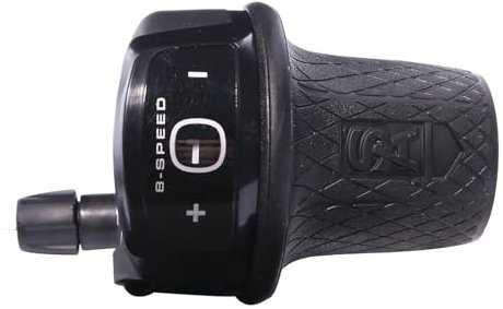 Sturmey Archer Drehgriffschalter-03482163 Drehgriffschalter Silber,Schwarz Einheitsgröße