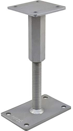 Pitzl ZiNiP Höhe (mm): 277-342 Pfostenträger Typ 10920.1300 beschichtet rechts/Links