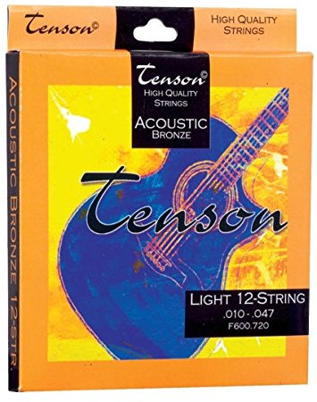 Tenson Saitensatz Akustik 12-Saiter Bronze 010-047
