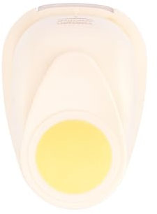 Vaessen Creative Motivstanzer Kreis, Medium, Motivlocher aus Metall und Plastik, Ausgestanztes Motiv Ø 25,4 mm, zum Basteln mit Papier, purple, 21435-541, Sortierte Farbe